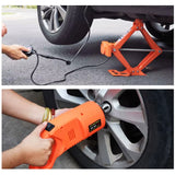 4-in-1 Emergency Electric Car Repair Kit with 5-Ton Jack and 480 Nm Impact Wrench