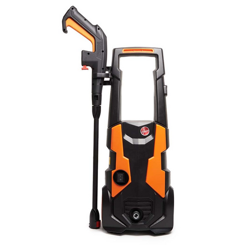 Hoover, Pressure Washer 140-Bar, 2200W with 7 Accessories & Wheeled Design