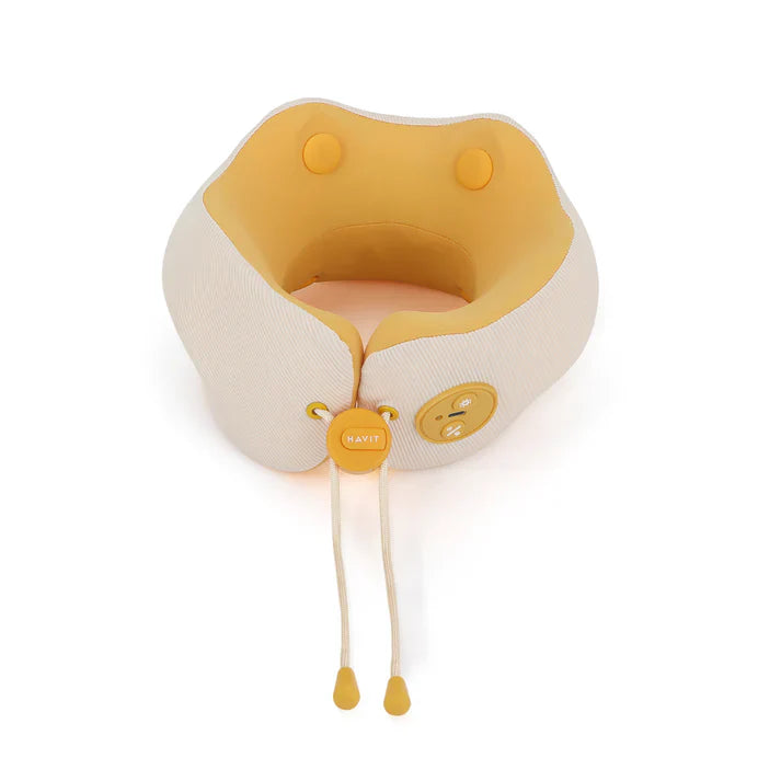 HAVIT-EM1601 Care-Eye Massager With Neck Massager NM1702 - Yellow