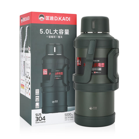 D.kadi - vacuum Bottle  5L-Green