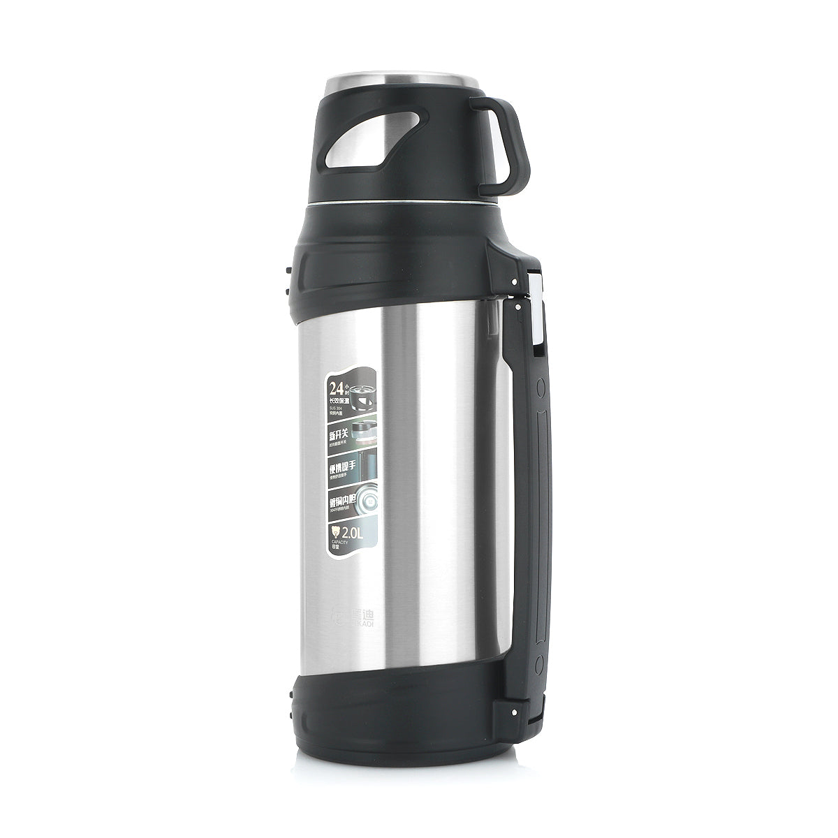 D.kadi - Vacumm Bottle  2L-Silver
