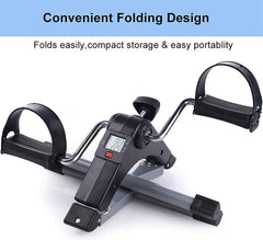 Modern Portable Leg Exercise Bike with Foldable Screen