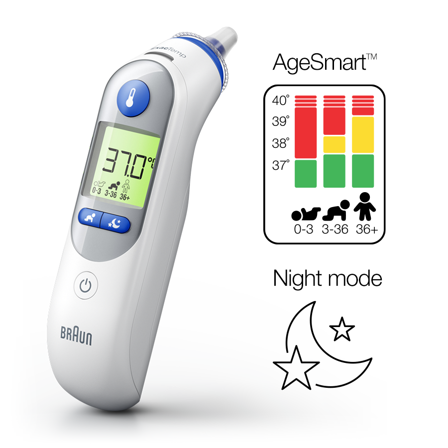 Braun IRT6525, Thermoscan 7+ Ear Thermometer