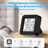 Gopeta, WiFi IR Remote Control with Temperature & Humidity Sensor + LED Display