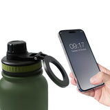 Emjoi MagSafe Stainless Steel Sport Bottle - 1100 ML - Green