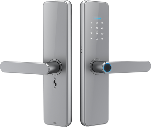 غوبيتا C91 برو، قفل ذكي للأبواب الخشبية مع تطبيق TTLock، بصمة الإصبع، RFID والوصول عبر رمز المرور