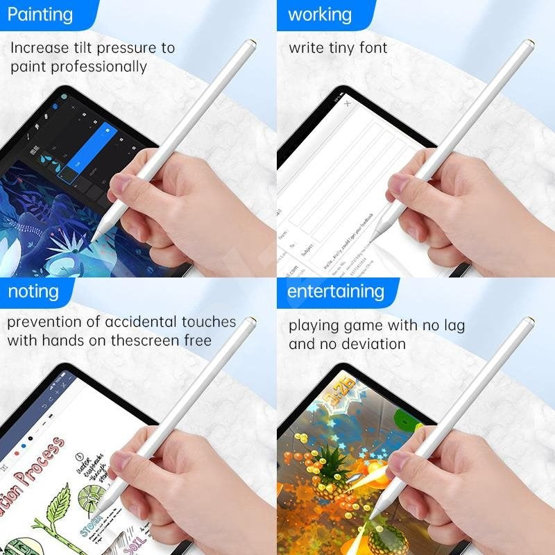 قلم Choetech iPad Stylus - أبيض HG04