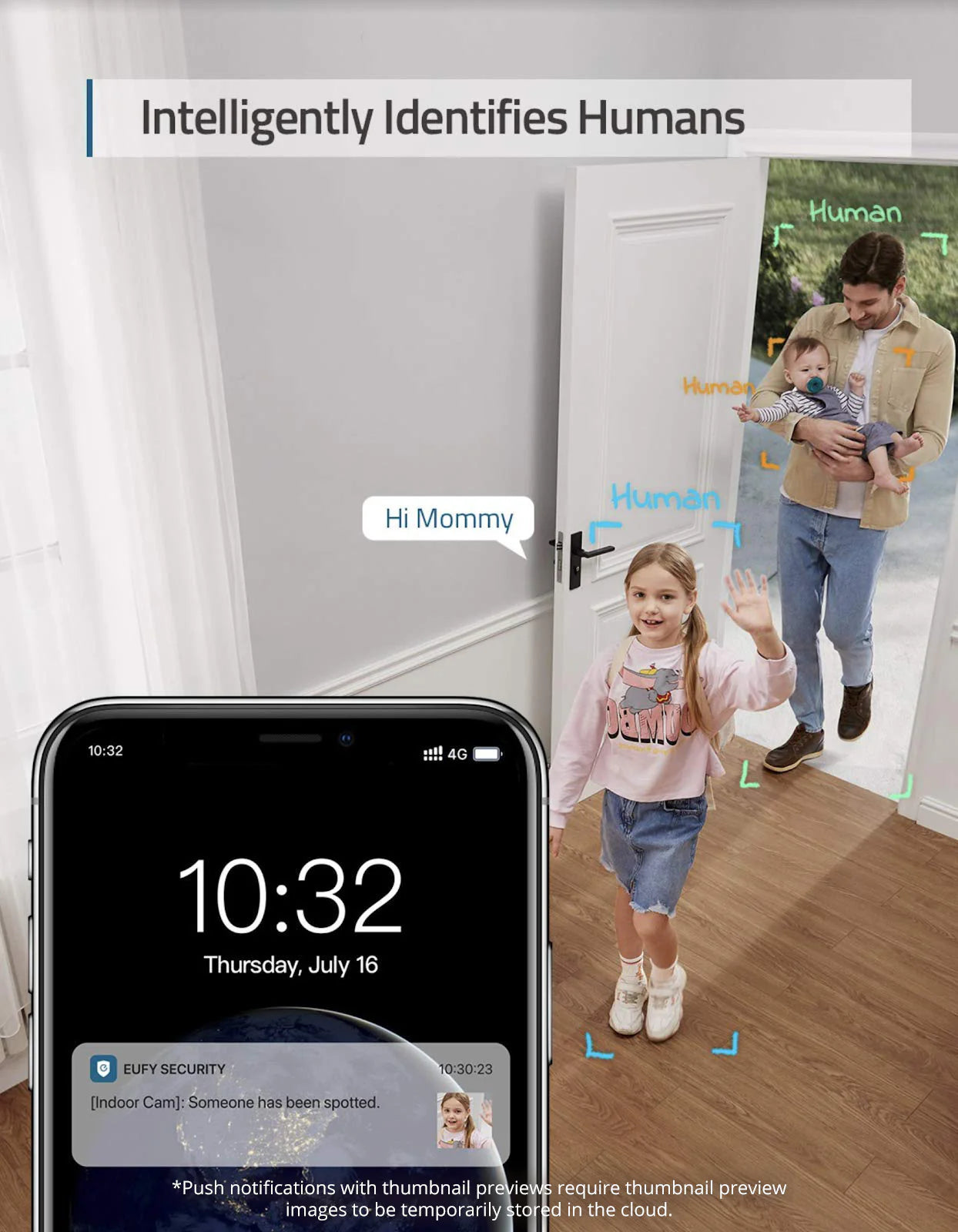 Eufy Indoor Cam E220, 2K Pan & Tilt – AI Motion Tracking, 360° Coverage, Two-Way Audio