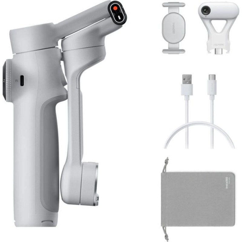 Insta360 Flow 2 AI Tracker Bundle - Stone Gray