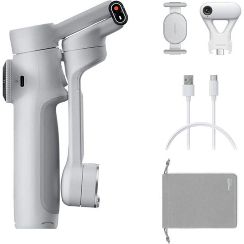 Insta360 Flow 2 AI Tracker Bundle - Stone Gray