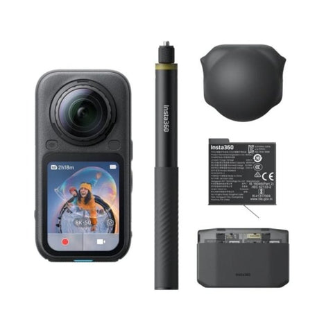 إنستا 360 X6 حزمة الأساسيات – أسود منتصف الليل CINSABXA (X603)