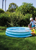 Intex Blue Bliss Splash Kiddie Pool 58in with Mosaic Tile Design