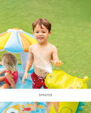 Intex Gator Inflatable Play Center with Slide, Kids Water Play Pool