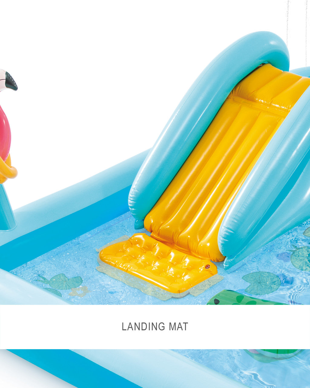 Intex Jungle Adventure Inflatable Play Center with Slide, Dual Pool Kids Water Play Set