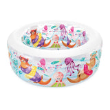 Intex Little Otter Inflatable Kiddie Pool with Soft Floor