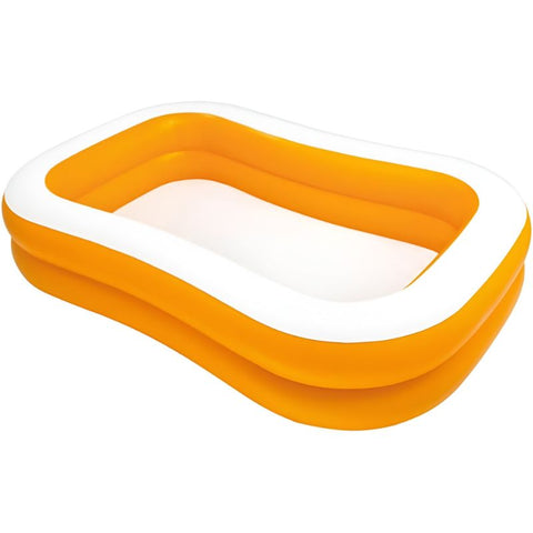 Intex Mandarin Swim Center Family Pool, Rectangular Inflatable Pool (57181NP)