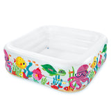Intex Sea Aquarium Inflatable Pool 62.5in – Kids Pool with Wide Walls