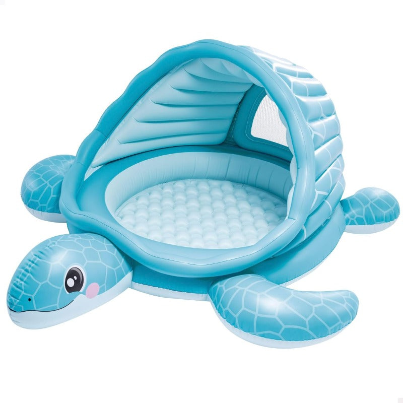 Intex Turtle Cove Playland, Kids Inflatable Pool with Canopy (48677NP)