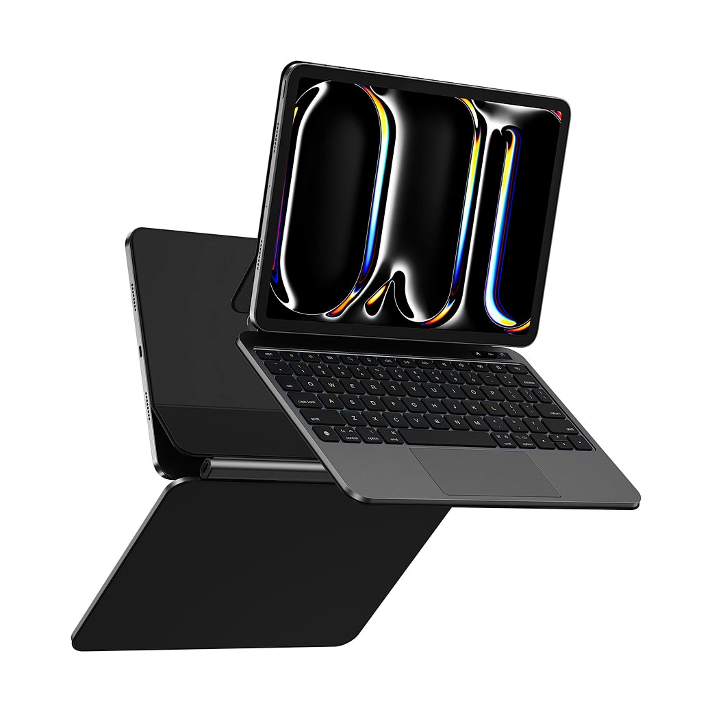 WiWU Magic Keyboard Pro MK-002 for iPad 10th Gen and iPad 11th Gen A16 - Arabic + English