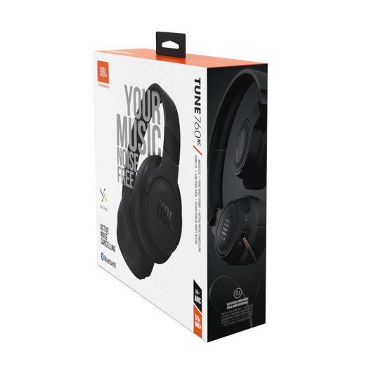 JBL Tune 760NC Wireless Bluetooth Headphones with Noise Cancelling