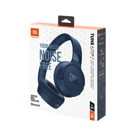 JBL Tune 670NC Wireless Bluetooth Headphones with Noise Cancelling