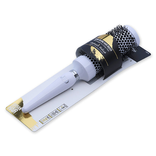 JLD Paris 15016, Ceramic Blow Drying Hair Brush for Mid to Long Hair, Thermoactive Heat Styling Brush