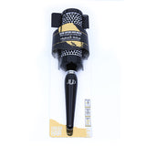 JLD Paris 15016, Ceramic Blow Drying Hair Brush for Mid to Long Hair, Thermoactive Heat Styling Brush