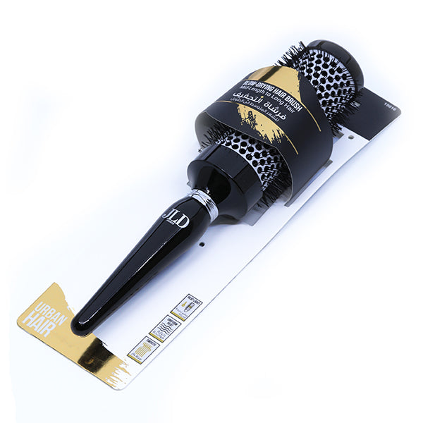 JLD Paris 15016, Ceramic Blow Drying Hair Brush for Mid to Long Hair, Thermoactive Heat Styling Brush