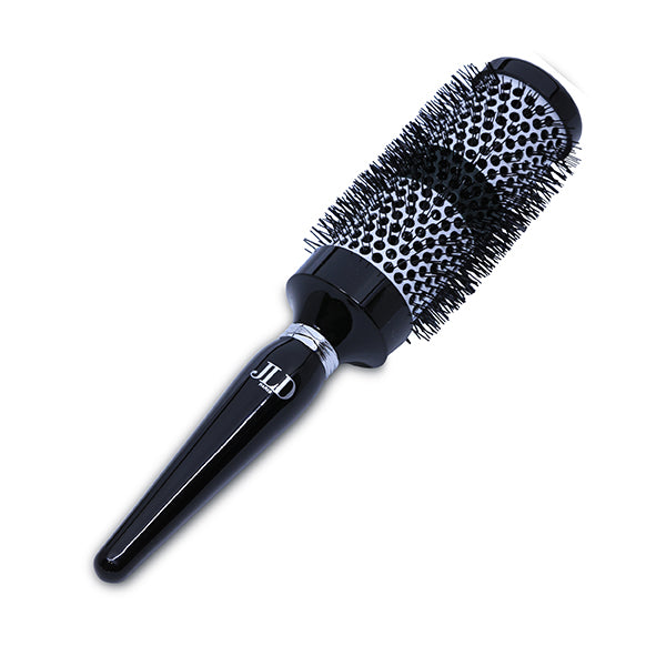 JLD Paris 15016, Ceramic Blow Drying Hair Brush for Mid to Long Hair, Thermoactive Heat Styling Brush
