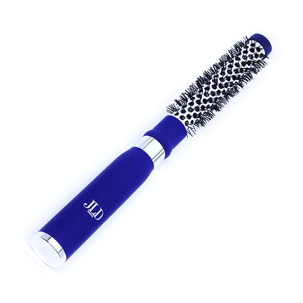 JLD Paris 15390, Ceramic Blow Drying Brush for Short & Fringe Hair, Heat-Even Styling Brush