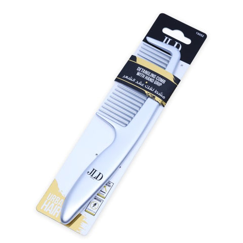 JLD Paris 15052, Detangling Comb with Hand Grip, Professional Anti-Static Styling Comb