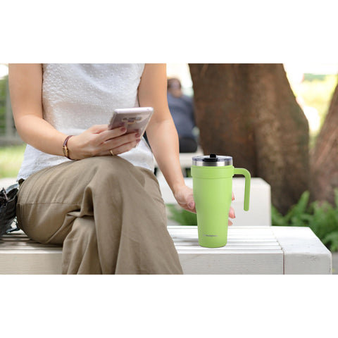 ويستنجهاوس، كوب مزدوج الجدار من الستانلس ستيل بمقبض، 40 أونصة / 1184 مل