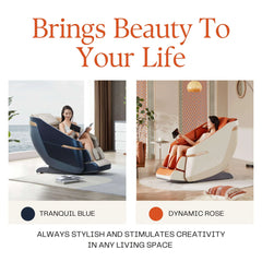 Rotai Massage Chair color Coffee-Blue