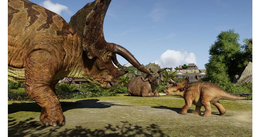 لعبة Jurassic World Evolution 3 لجهاز PS5 محاكاة وإدارة وتخطيط