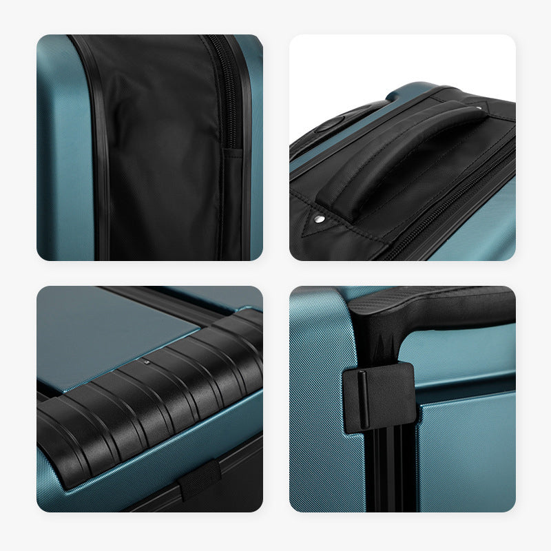 KKF, 20-Inch Foldable & Expandable Travel Luggage Bag with 360° Spinner Wheels & Numeric Padlock