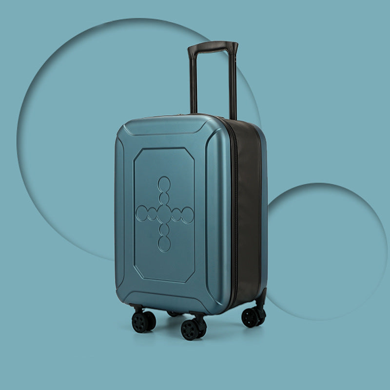 KKF, 20-Inch Foldable & Expandable Travel Luggage Bag with 360° Spinner Wheels & Numeric Padlock