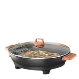 KKF, 40CM Multi-Functional Electric Baking Tray with Deep Non-Stick Pan