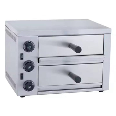 Double Tray Stainless Steel Electric Pizza Oven