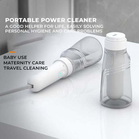 KKF, Portable Electric Travel Bidet 400ml with 3 Spray Modes, USB-C Charging & 800mAh Rechargeable Battery