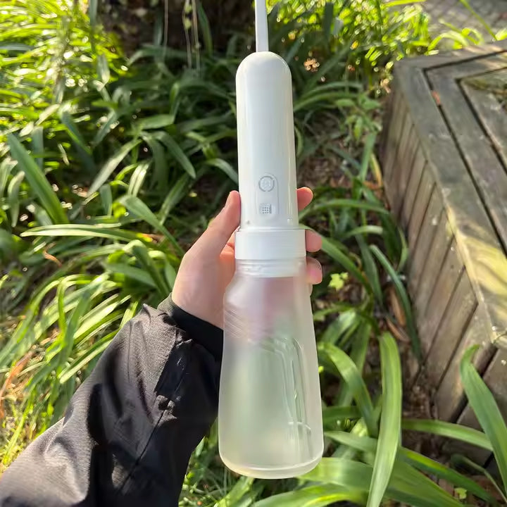 KKF, Portable Electric Travel Bidet 400ml with 3 Spray Modes, USB-C Charging & 800mAh Rechargeable Battery