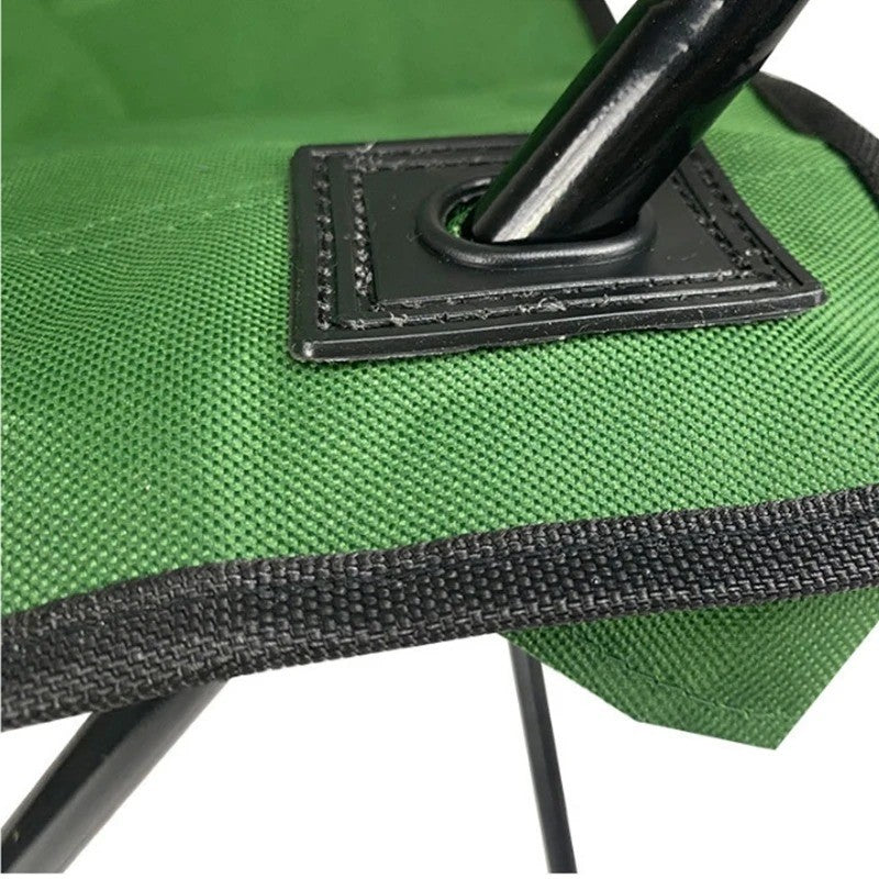 KKF Portable Foldable Camping Chair with Padded Seat & Mesh Cup Holder
