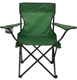 KKF Portable Foldable Camping Chair with Padded Seat & Mesh Cup Holder