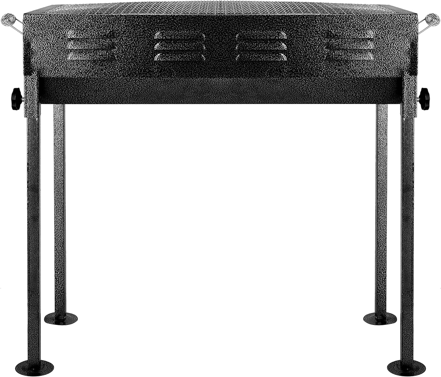 KKF Portable & Foldable Charcoal Barbecue Grill with Stainless Steel Body & Large Grilling Area