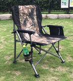 KKF Portable Metal Folding Camping Stool - Lightweight Outdoor Chair