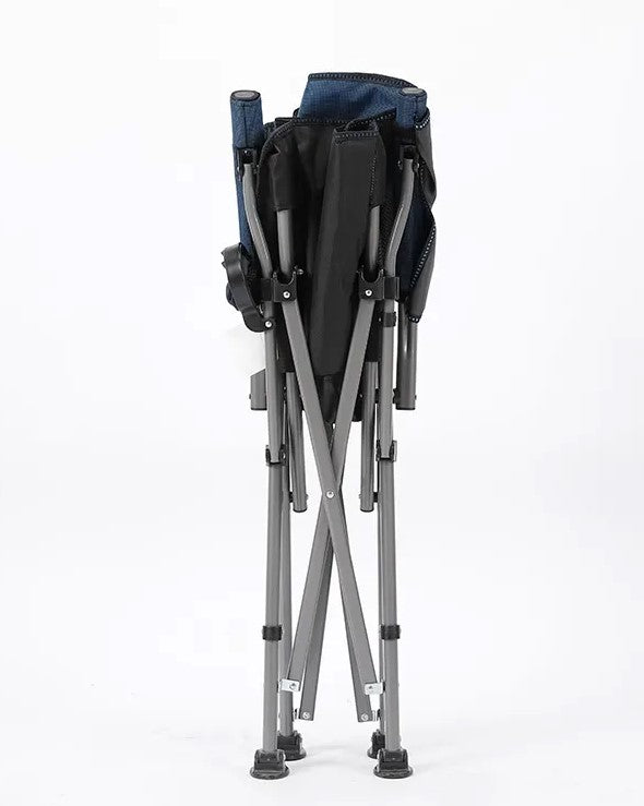 KKF Portable Metal Folding Camping Stool - Lightweight Outdoor Chair