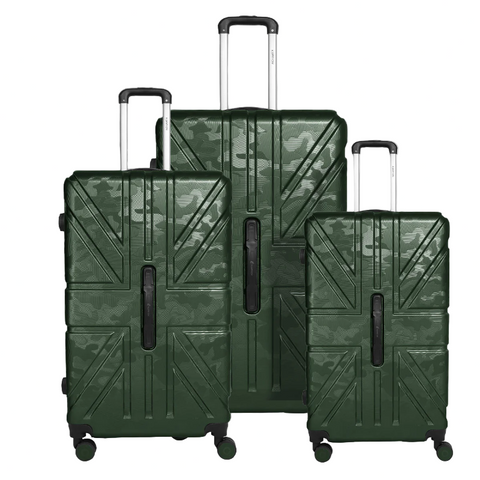 KarryOn, Camouflage Hard-Shell Luggage Set – 3 Piece (30"/26"/20")
