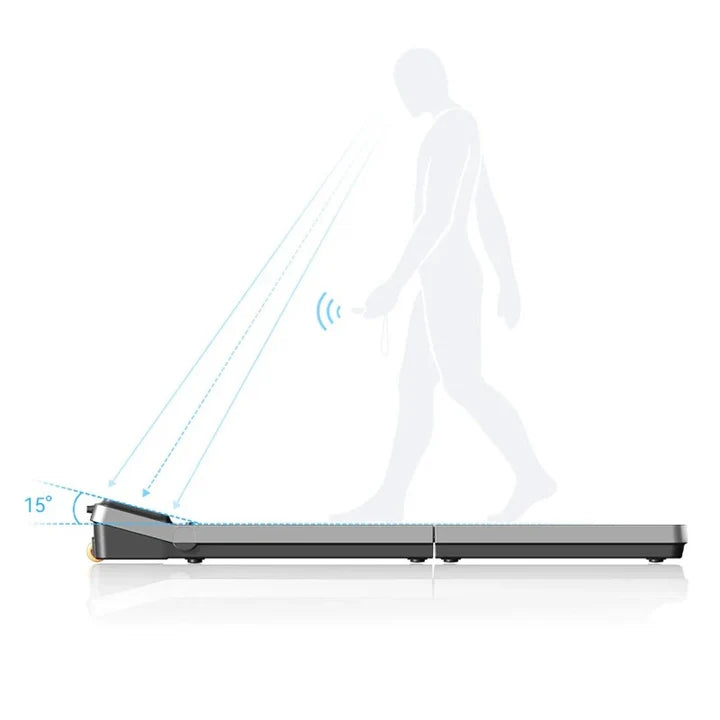 KingSmith R3 Walking Pad Foldable Treadmill with Max speed 6km/h & 1HP Brushless Motor