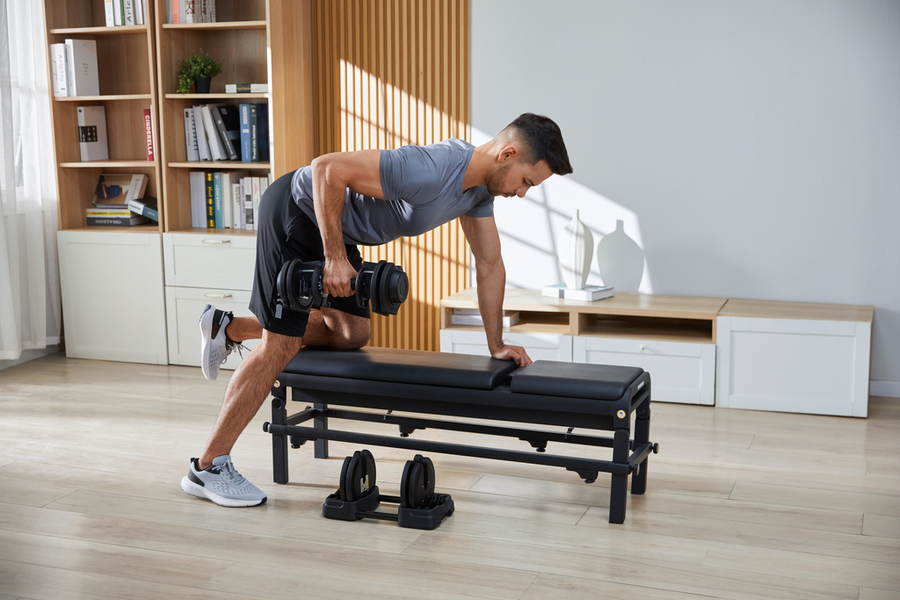 KingSmith 18KG Adjustable Dumbbell Kettlebell Barbell 3 in 1 - Be3ah Store Kuwait-كينج سميث 18 كجم دمبل كيتل بيل قابلة للتعديل 3 في 1 - متجر بيعه الاجهزة الالكترونية الكويت
