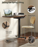 Kingsmith ETD2 Pneumatic Height Adjustable Table - Walnut