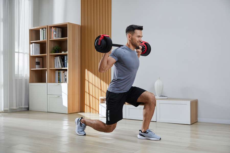 طقم دامبل 18 كجم كينج سميث 3 في 1 القابل للتعديل| بيعة ستور-Kingsmith 3-in-1 Adjustable 24 kg Dumbbell Set be3ah store